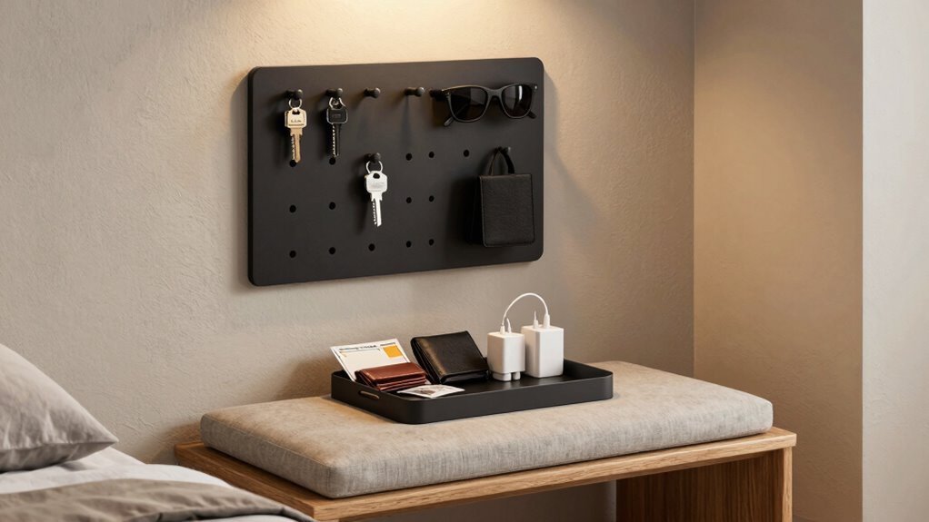 organized aesthetic drop zone