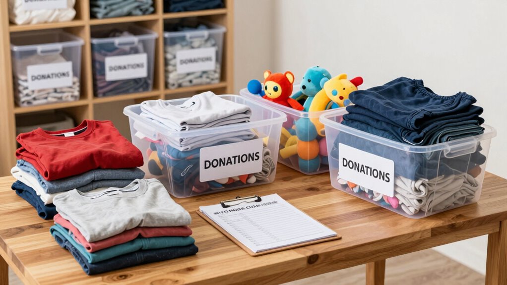 organized efficient donation process