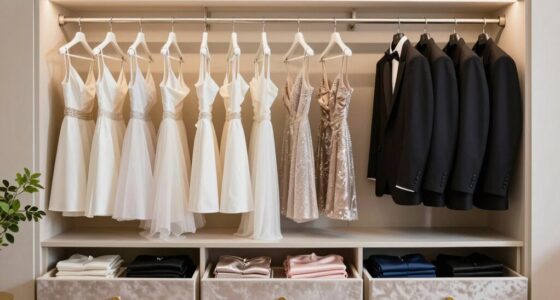 organized elegant occasion storage