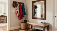 organized entryway storage solution