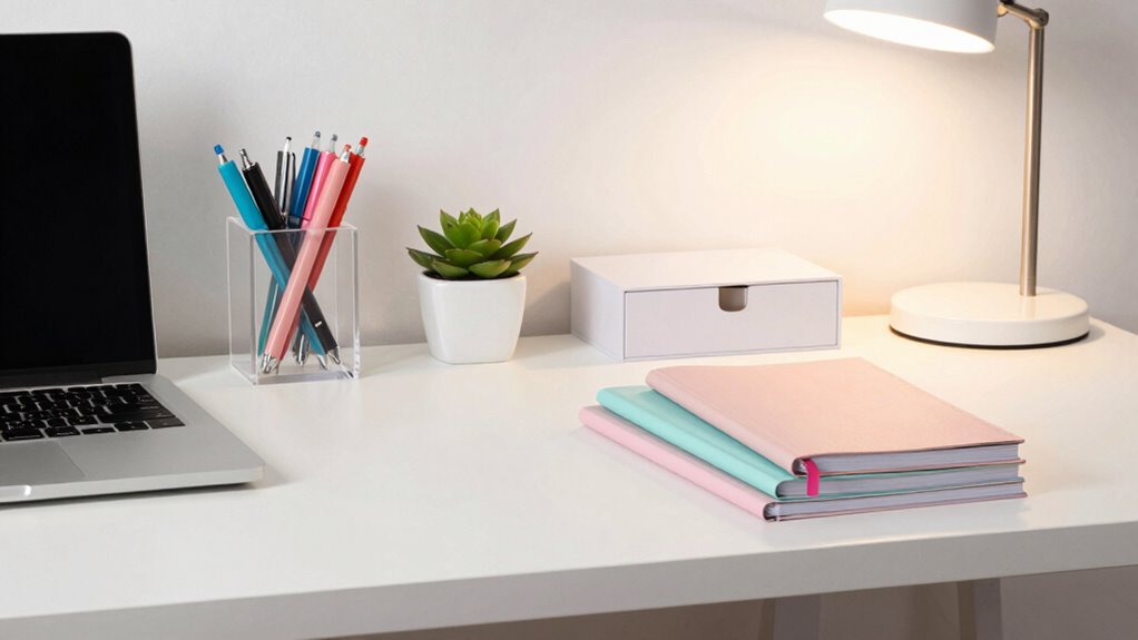 organized ergonomic clutter free workspace