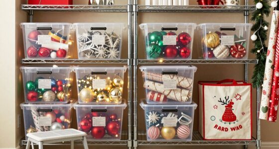 organized holiday storage tips