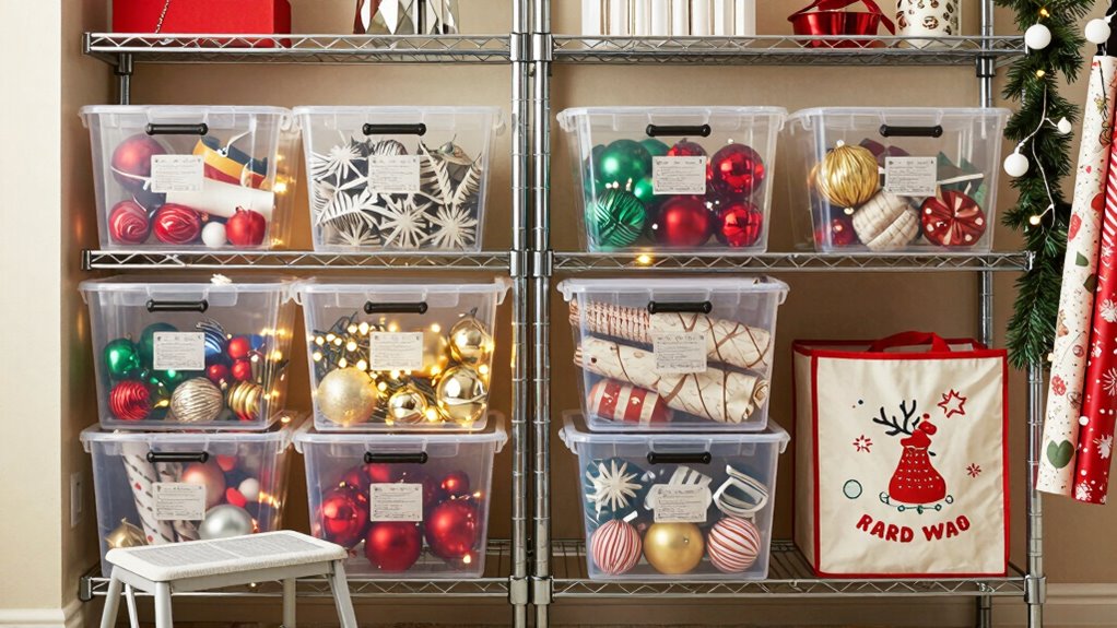 organized holiday storage tips