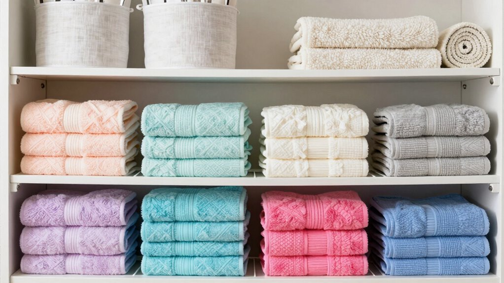 organized linen closet tips