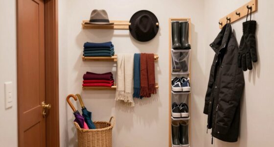 organized seasonal gear storage