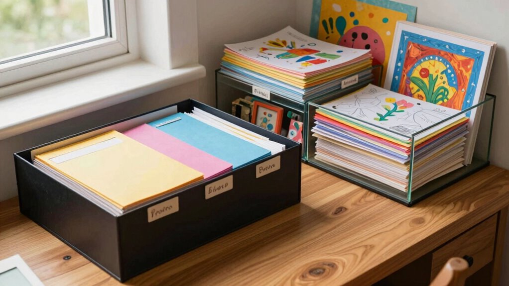 organized storage for memories