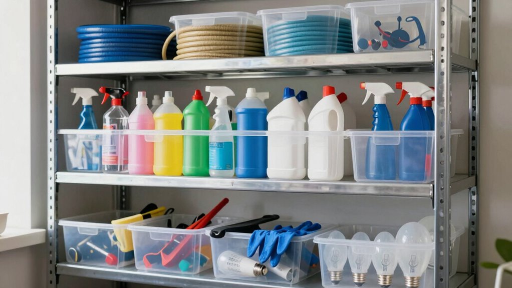 organized utility closet tips
