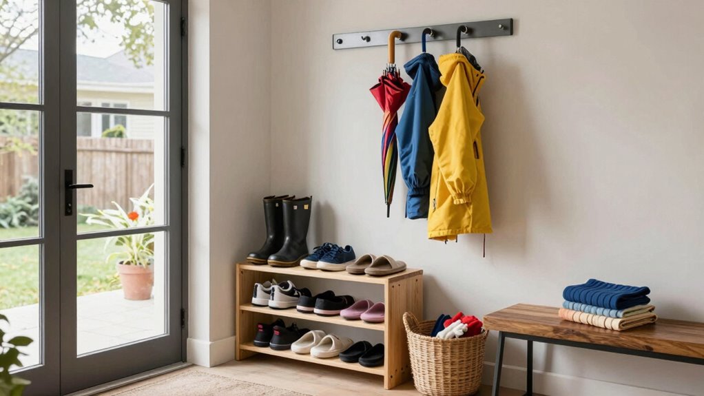 organized welcoming entryway habits