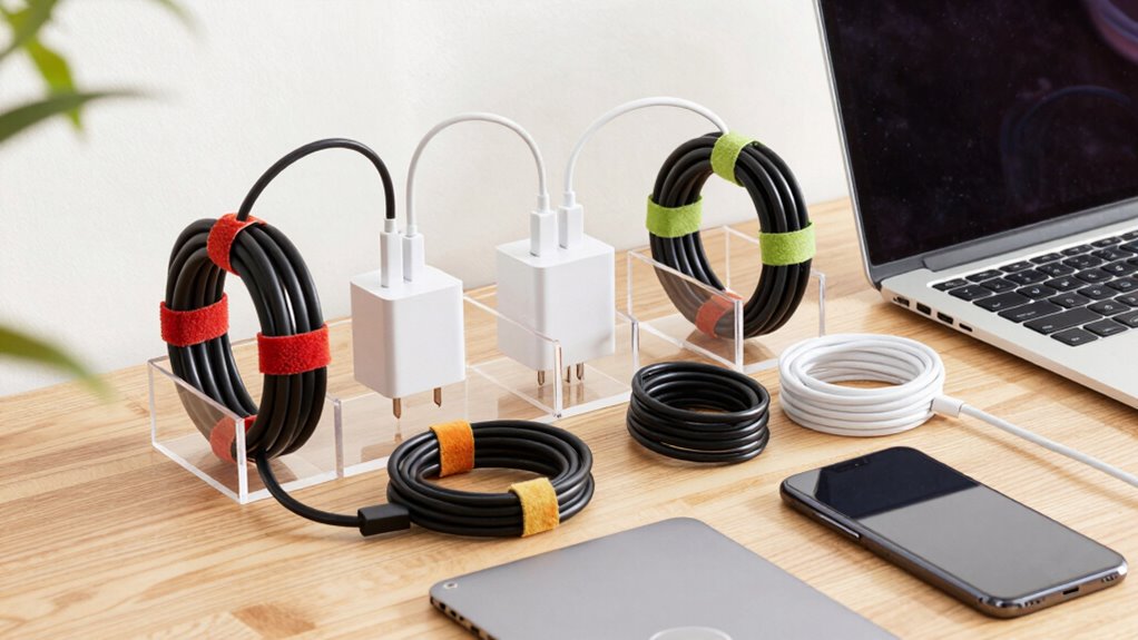organized workspace efficient devices