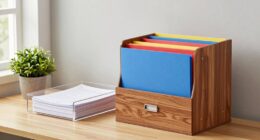 organizing household financial files