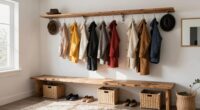 practical daily mudroom bench