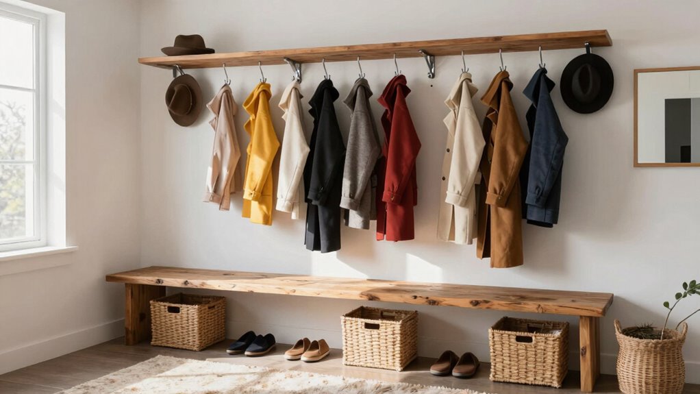 practical daily mudroom bench