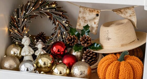 seasonal decor organization tips