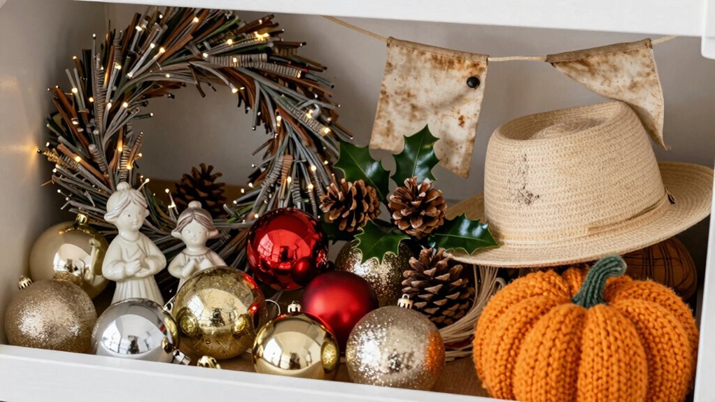 seasonal decor organization tips
