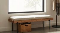 selecting the perfect entryway bench