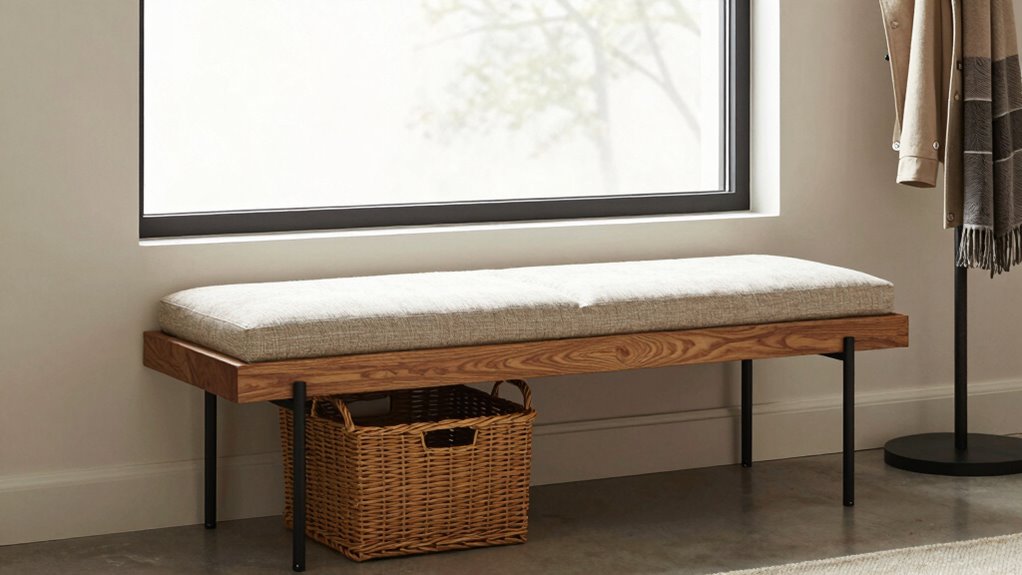 selecting the perfect entryway bench