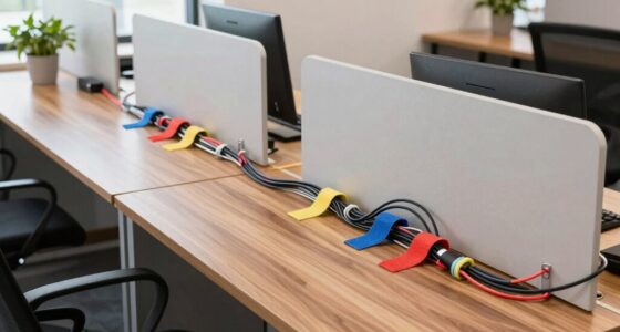 shared space cable organization