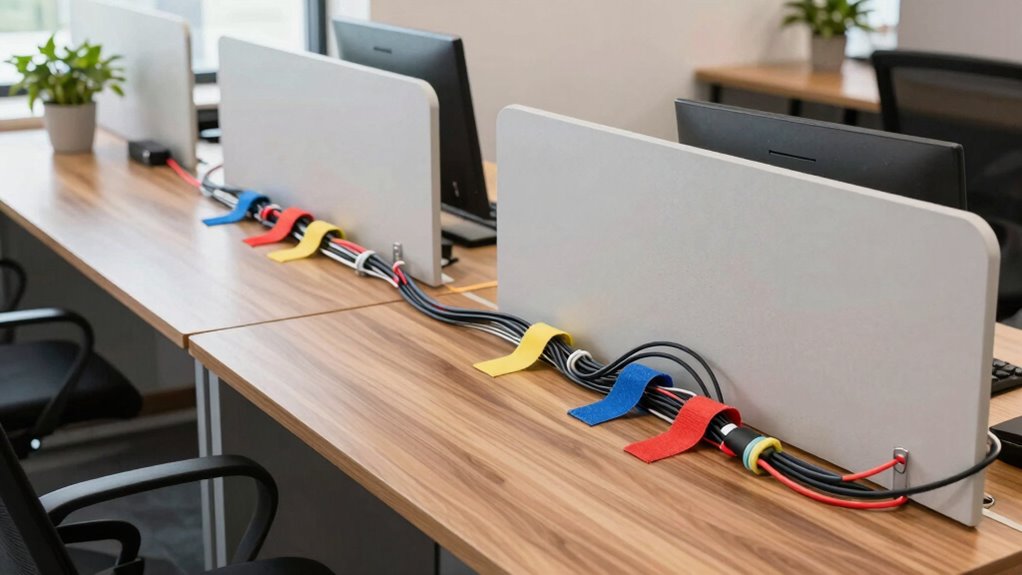 shared space cable organization