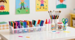 simplify art supply cleanup