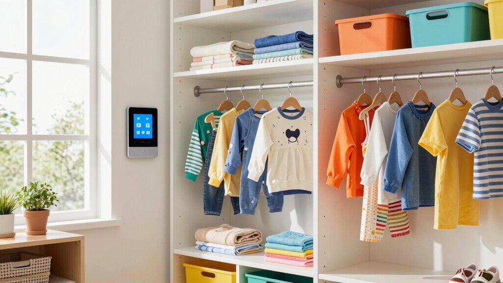 smart organized wardrobe management