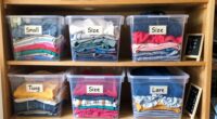 sort and label systematically