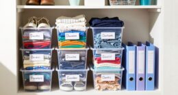 sort and store items properly