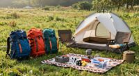 streamlined camping gear organization
