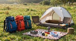 streamlined camping gear organization