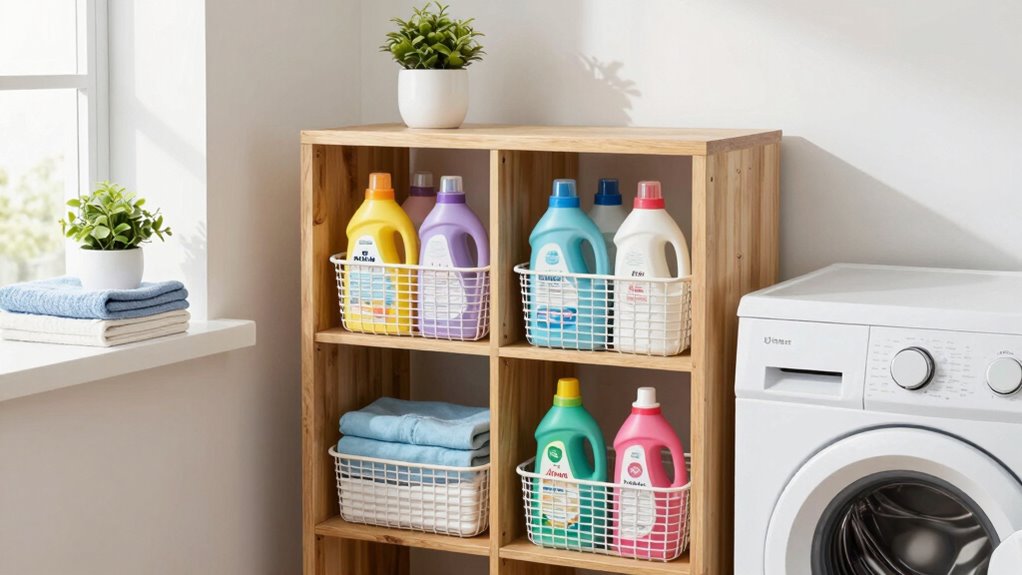 streamlined laundry supply organization