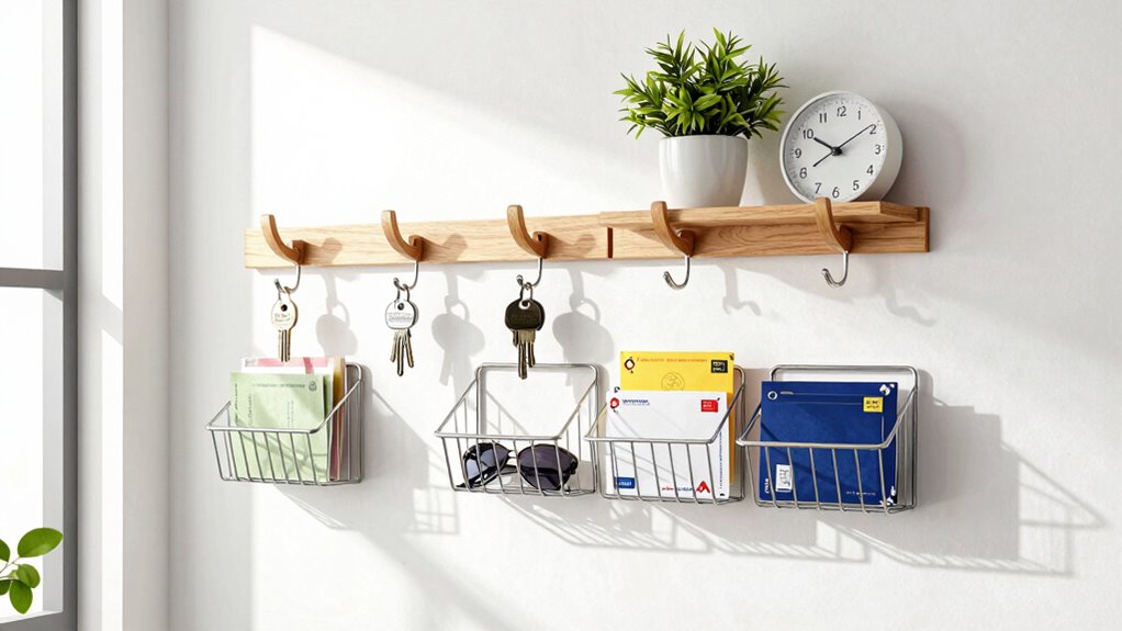 stylish durable organized entryway