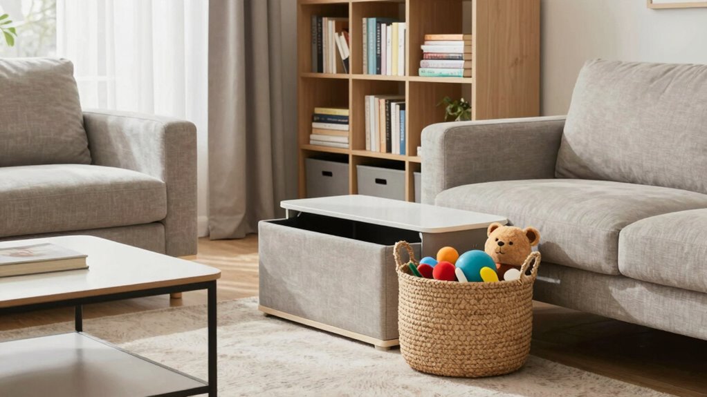 stylish functional kid storage