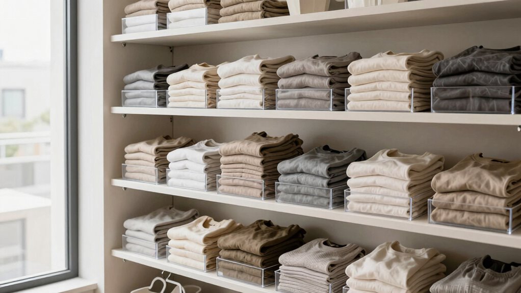 sustainable versatile wardrobe organization