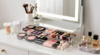 tidy makeup vanity tips