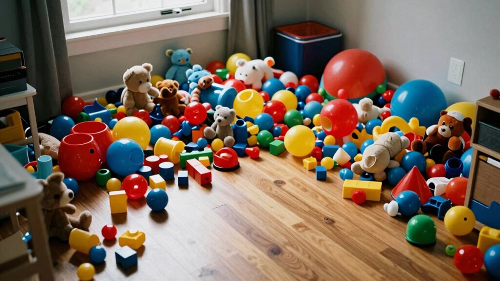 toy clutter reappears quickly