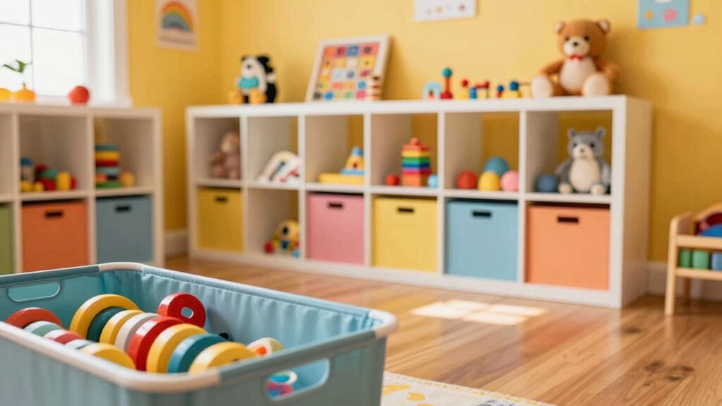toy organization enhances play