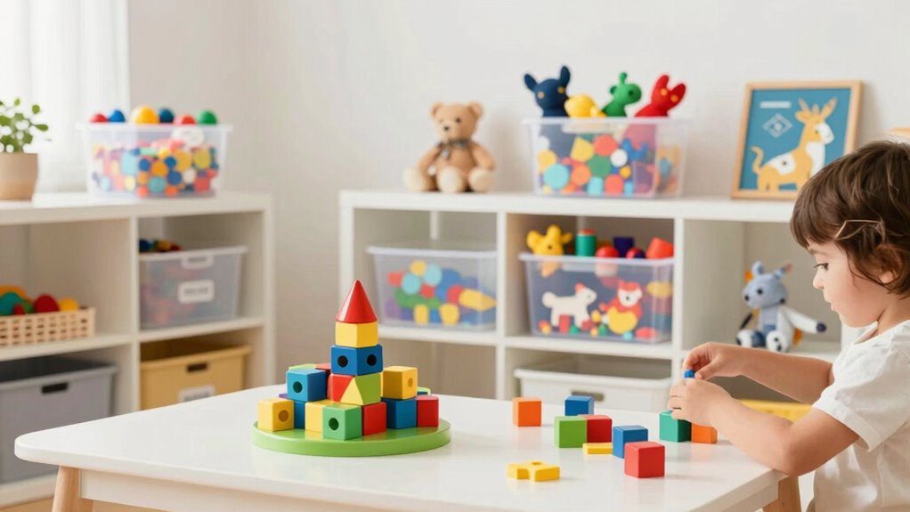 toy rotation enhances development