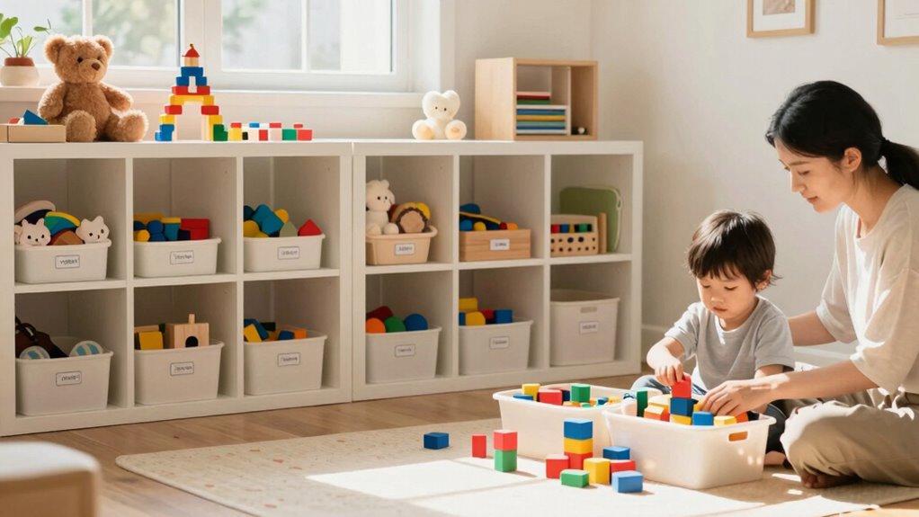 toy rotation reduces overwhelm