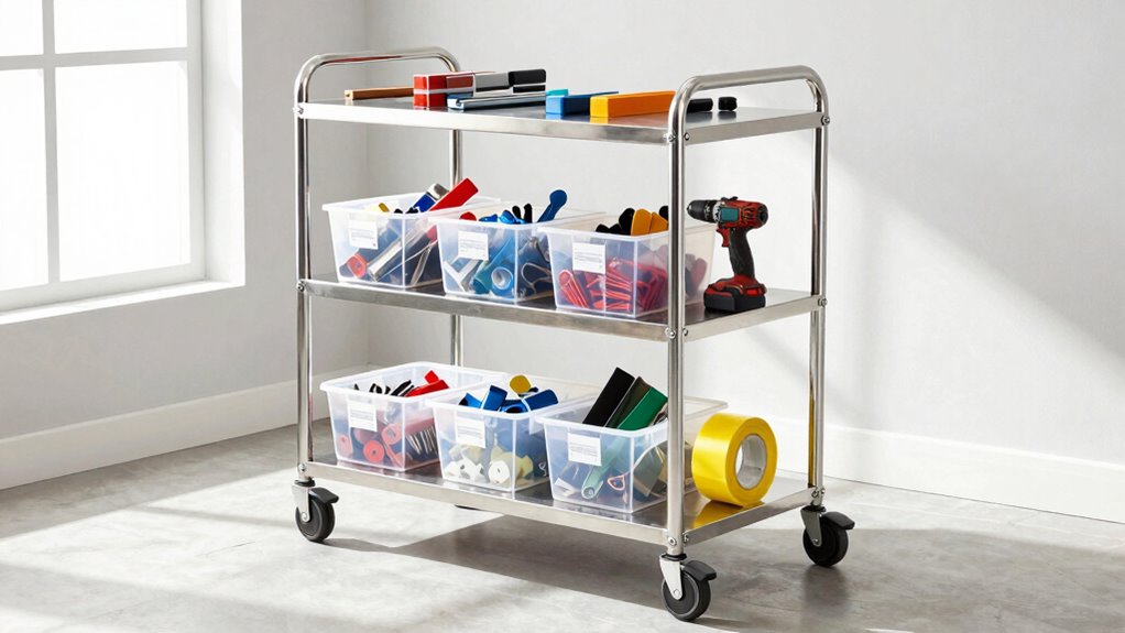 transforming cart into organizer