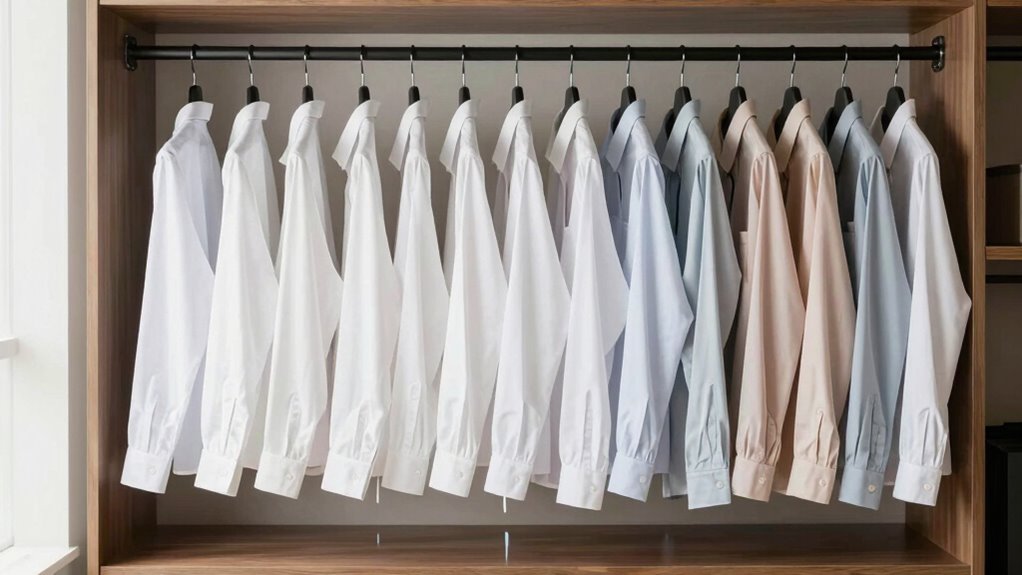 unified organized closet appearance