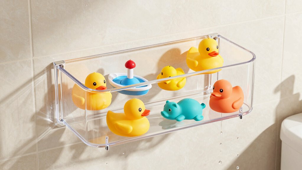 ventilated mold free bath storage