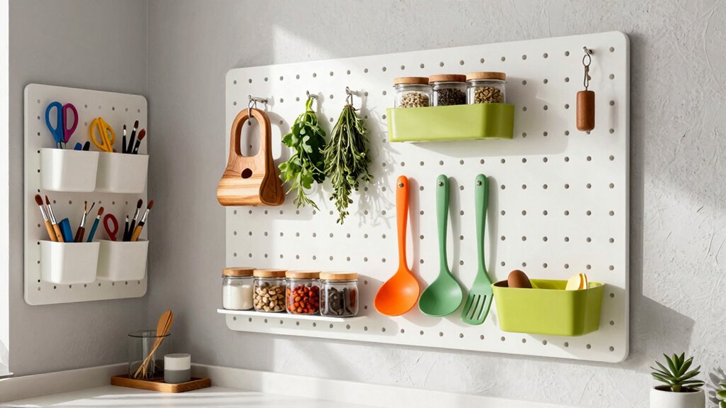 versatile decorative wall organization