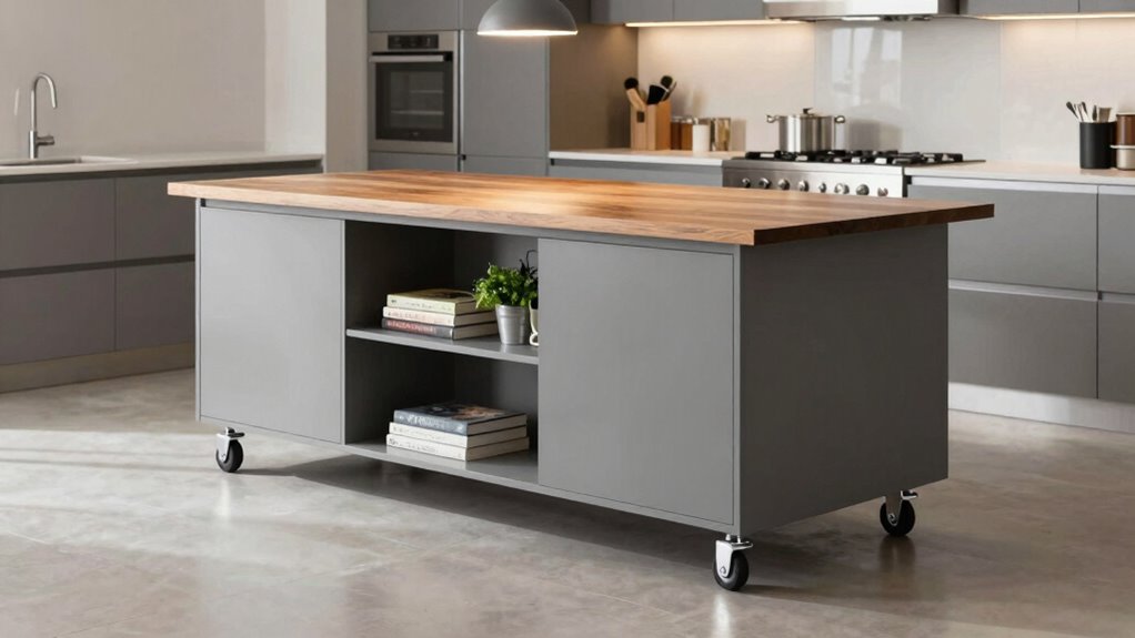 versatile mobile kitchen workspace