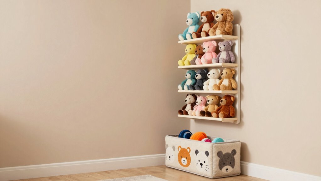 vertical storage and creative displays
