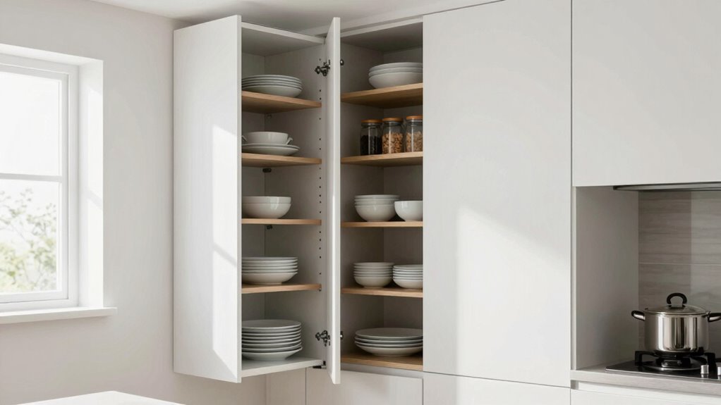 vertical storage maximizes efficiency