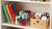 year round wrapping supply storage