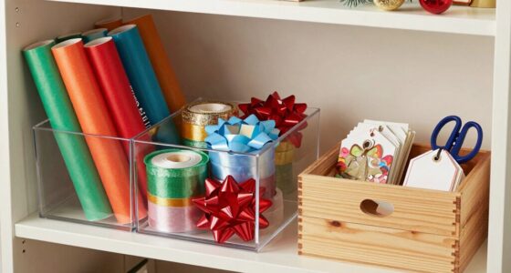 year round wrapping supply storage