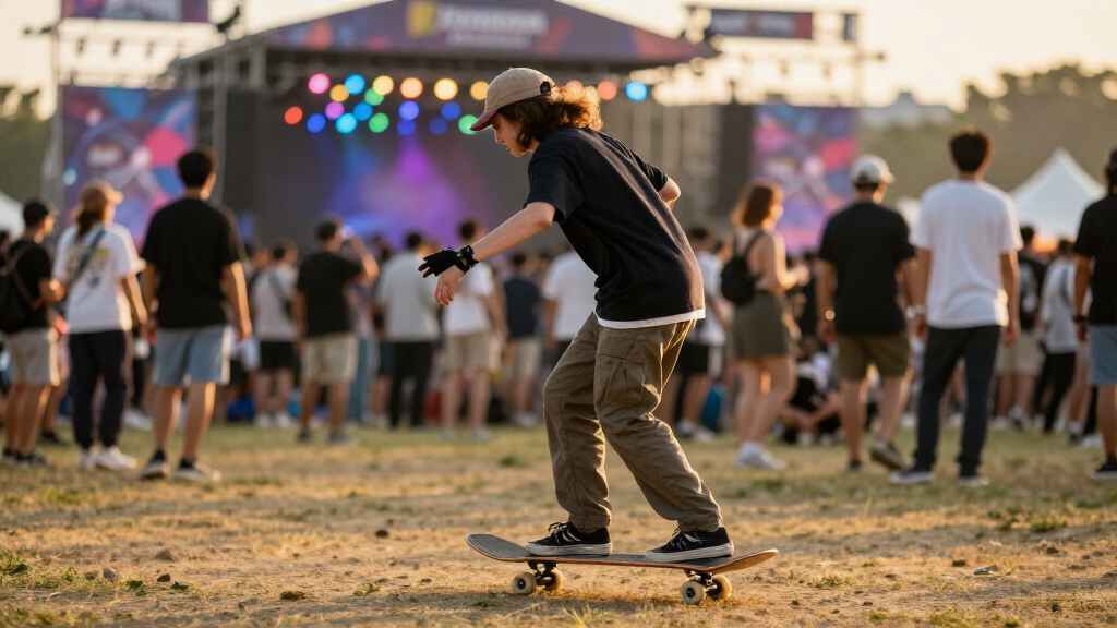 Skateboarding Music Festivals