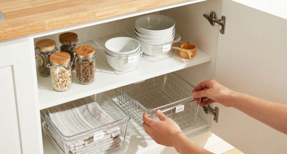 15 Best Cabinet Storage Organizers for Maximizing Kitchen and Bathroom Space in 2026
