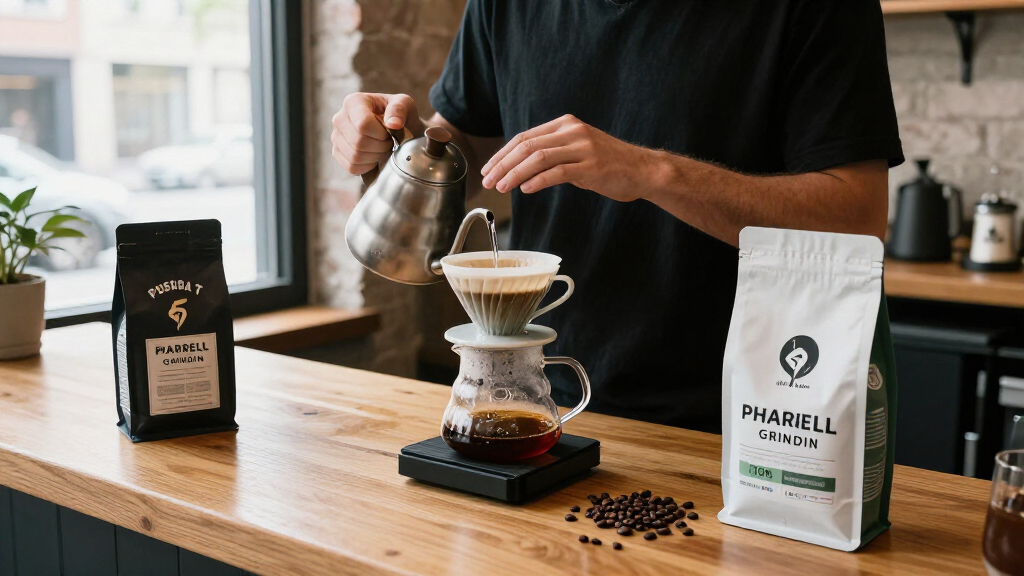 Studio-Ready Coffee Blends: Pusha T And Pharrell’s Grindin Coffee Highlights Blends